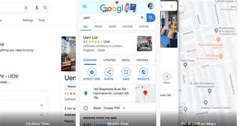 google my business entrar.